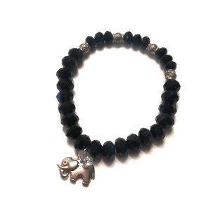 Elephant charm bracelet
